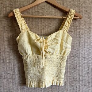 NWOT LOST + WANDER smocked tank